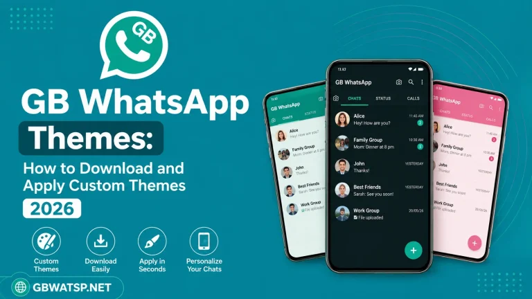 GB WhatsApp Themes How to Download and Apply Custom Themes 2026