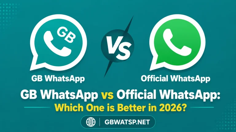 GB WhatsApp vs Official WhatsApp Which One is Better in 2026